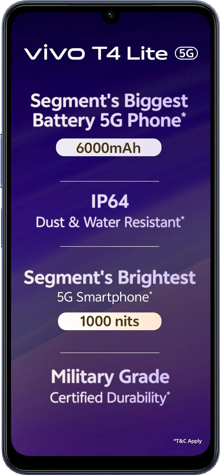 Vivo T4 Lite
